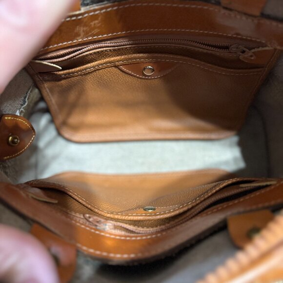 VTG DOONEY & BOURKE ALL WEATHER LEATHER NORFOLK SATCHEL PURSE BAG W/ COA - Picture 7 of 9